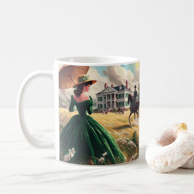 Taza De Café Se fue con el viento (Con donut)