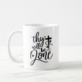Taza De Café Se Hará Biblia Verse Cristiano Moderno