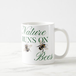 Taza De Café Sé la abeja melífera vintage para defensores de la
