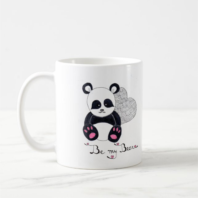 Taza De Café Sé mi oso trasero (Izquierda)