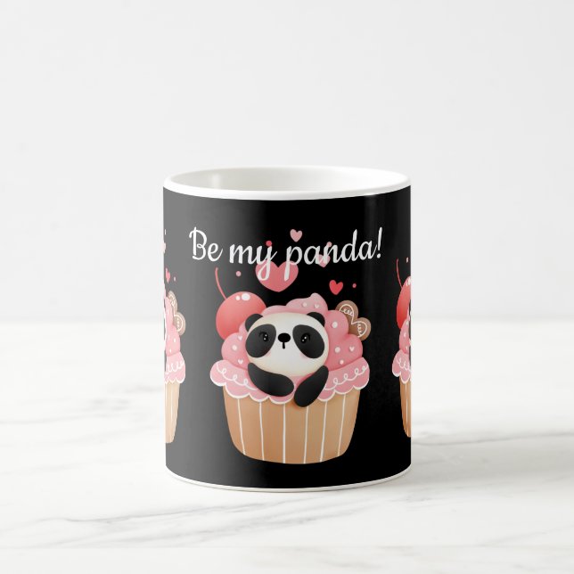 Taza De Café Sé mi panda valentina (Centro)