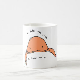 Taza De Café se necesita un cangrejo para conocer uno