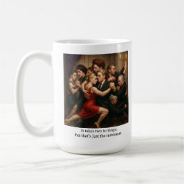 Taza De Café Se necesitan dos para bailar tango