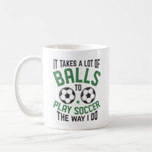 Taza De Café Se Necesitan Muchas Bolas