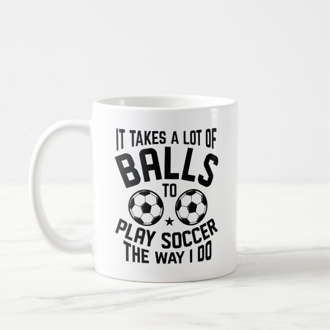Taza De Café Se Necesitan Muchas Bolas (Izquierda)