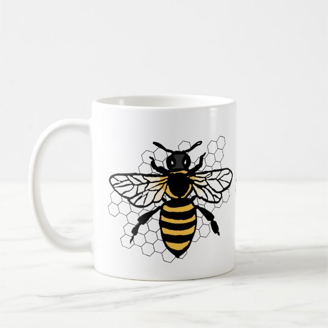 Taza De Café Sé tú misma abeja (Izquierda)