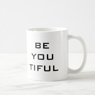 Taza De Café Sé Tú Tiful Simple