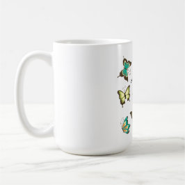 Taza De Café Sé Tus Propias Mariposas Hermosas