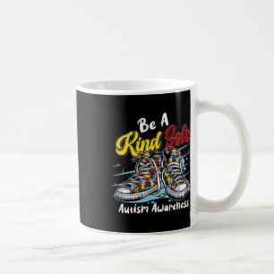 Taza De Café Sé Un Alma Amable Zapatos De Rompecabezas De Conci