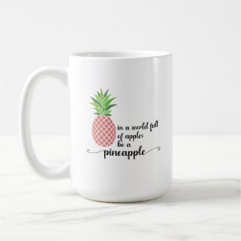 Taza De Café Sé un cerdo piña