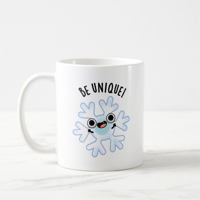 Taza De Café Sé un divertido divertido bollo de nieve (Izquierda)