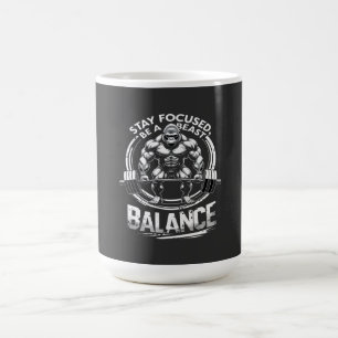 Taza De Café Sé un Tee de motivación para gimnasio de bestia