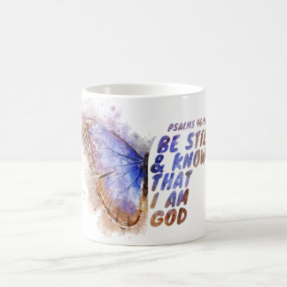Taza De Café Sé Y Sé Que Soy Dios: Mariposa femenina  