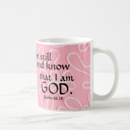 Taza De Café Sé y sé que soy Dios Mug Cristiano