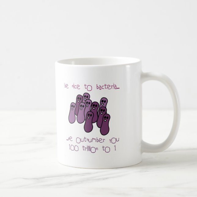 Taza De Café Sea agradable a las bacterias (Derecha)