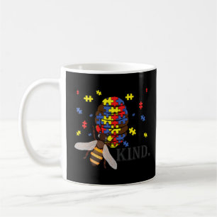 Taza De Café Sea amable autismo Conciencia sobre el rompecabeza