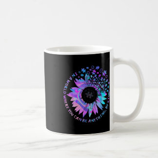 Taza De Café Sea amable autismo Concienciación Amabilidad Sunfl
