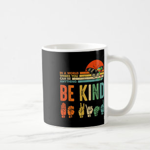 Taza De Café Sea amable con la conciencia del autismo, gracias 