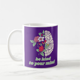 TAZA DE CAFÉ SEA AMABLE CON SU MENTE, CONCIENCIA MÉDICA