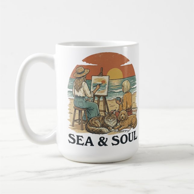 Taza De Café Sea and Soul Dream (Izquierda)
