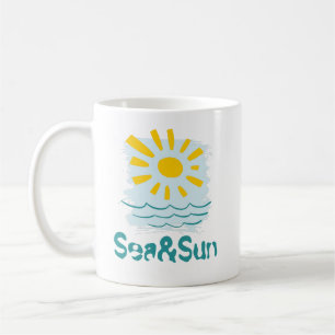 Taza De Café Sea And Sun Mug