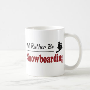 Taza De Café Sea bastante snowboard