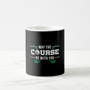 Taza De Café Sea Con Usted Golf Golfer Golfing Funny