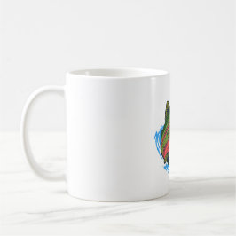 Taza De Café Sea Run Cutthroat Chasing Chrome Trout