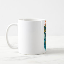 Taza De Café Sea Turtle & Coral Art