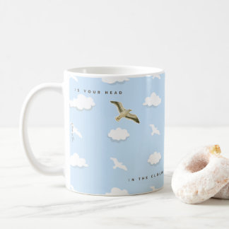 Taza De Café Seagull in the clounds
