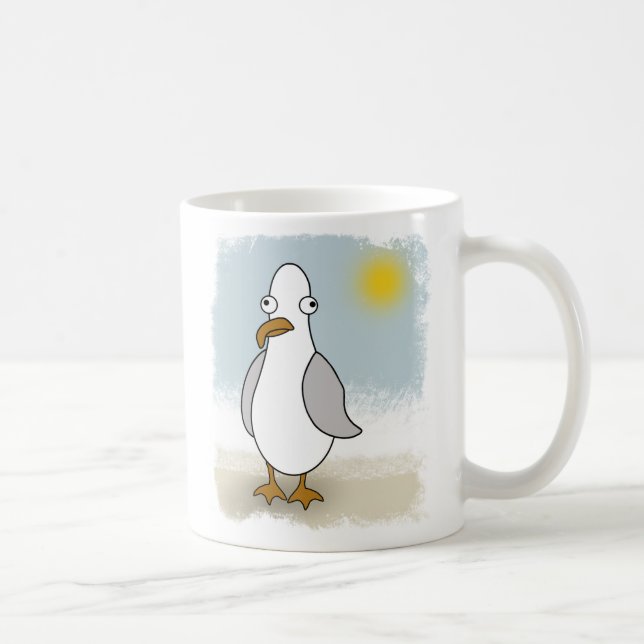 Taza De Café Seagull Mugs (Derecha)