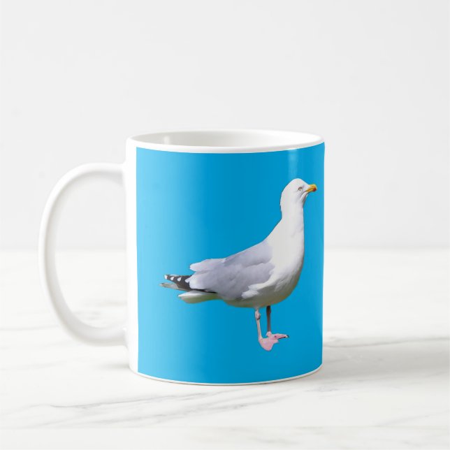 Taza De Café Seagull Standing Mug (Izquierda)