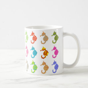 Taza De Café Seahorse modelado