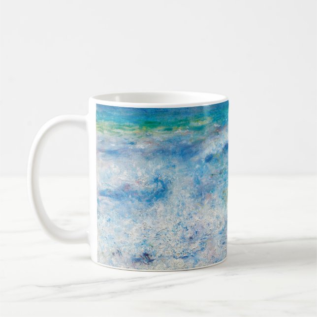 Taza De Café Seascape (1897) de Pierre-Auguste Renoir (Izquierda)