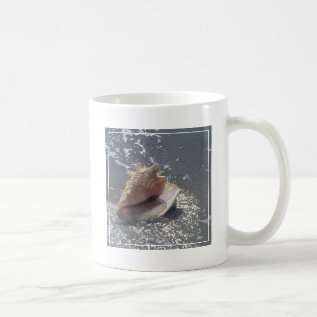 Taza De Café Seashell en la isla de la playa el | Sanibel, la (Derecha)