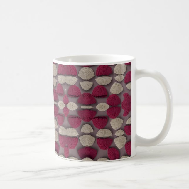Taza De Café Seashells Hearts Mug (Derecha)