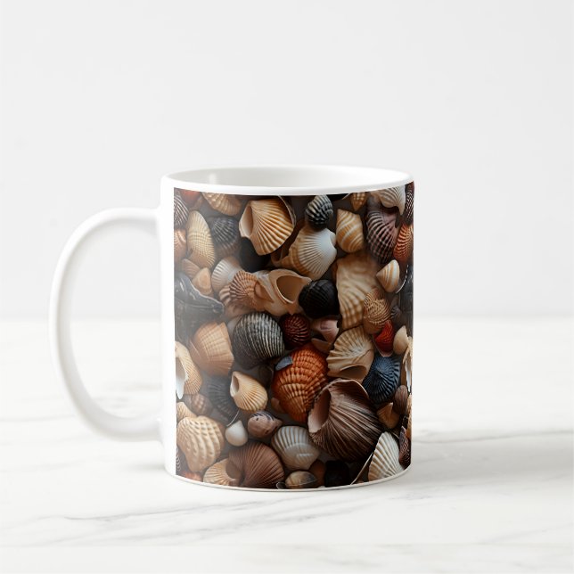 Taza De Café Seashells Mug (Izquierda)