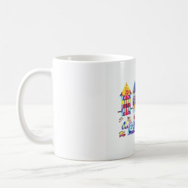 Taza De Café Seaside Mug (Izquierda)
