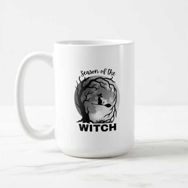 Taza De Café Season of the Witch Cat (Izquierda)