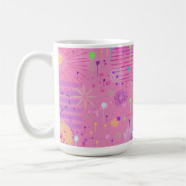 Taza De Café Seasonal Fruit Salad: Abstract Painting