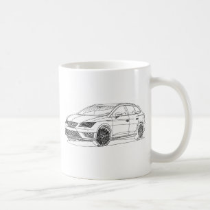 Taza De Café Seat LeonST Cupra 2015