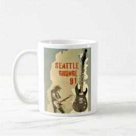 Taza De Café Seattle Grunge Music 1991
