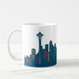 Taza De Café Seattle Skyline Coffee Mug