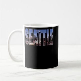 Taza De Café Seattle Washington Skyline Gift Keepsake Souvenir