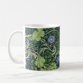 Taza De Café Seaweed art nouveau design by William Morris