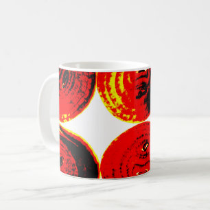 Taza De Café Secciones de cebolla