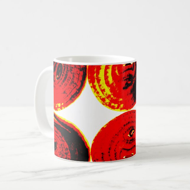 Taza De Café Secciones de cebolla (Anverso izquierdo)