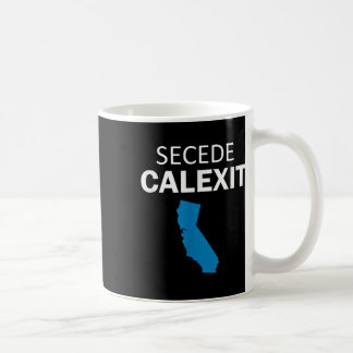 Taza De Café Secede Calexit T Shirt (camiseta política)