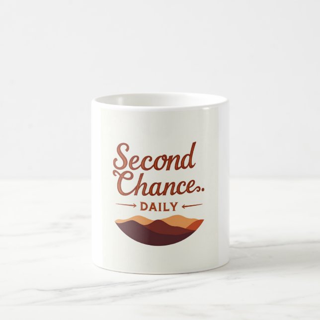 Taza De Café Second Chance Daily" Kid's T-Shirt   (Centro)