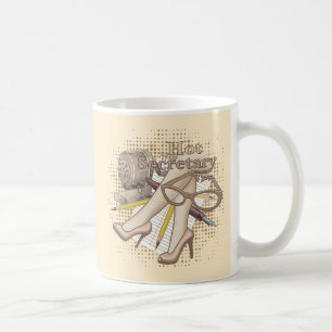 Taza De Café Secretaria Caliente
